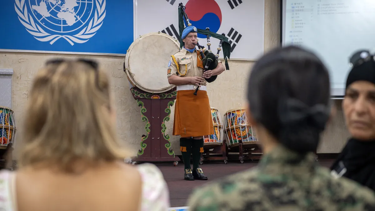 Peacekeepers support women in Lebanon’s armed forces and local communities