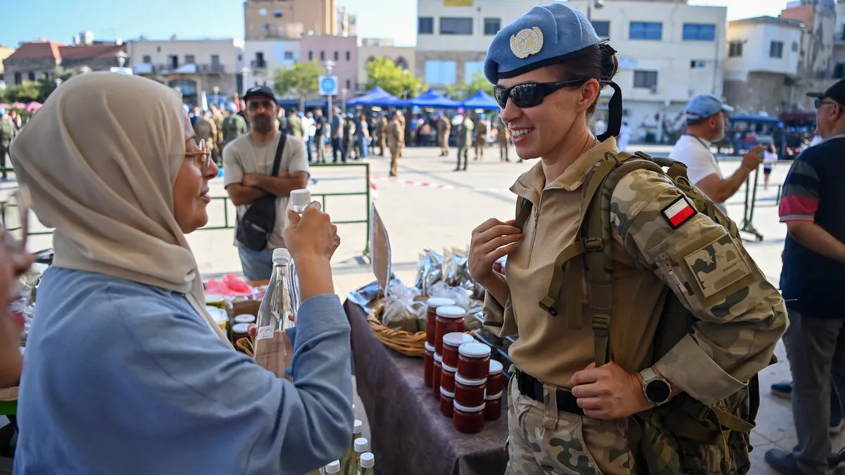 Peacekeepers participate in Tyre Craft Festival to foster stronger community ties