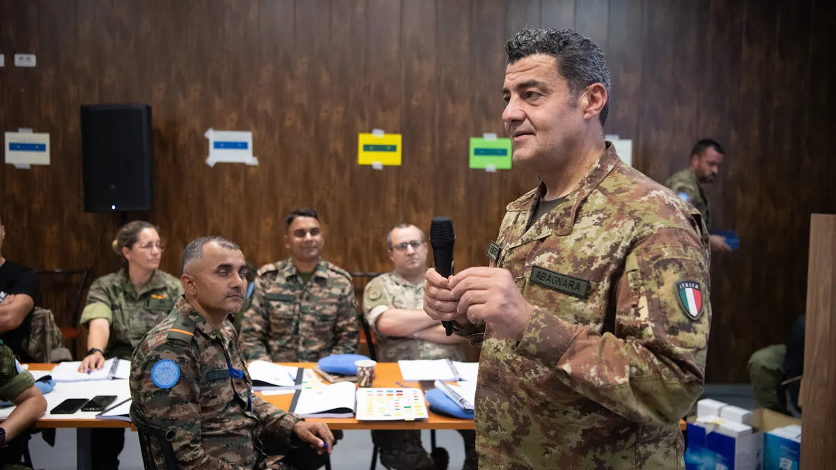 Peacekeepers support women in Lebanon’s armed forces and local communities