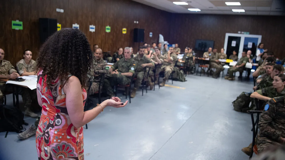 Peacekeepers support women in Lebanon’s armed forces and local communities