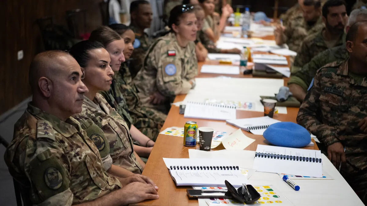 Peacekeepers support women in Lebanon’s armed forces and local communities