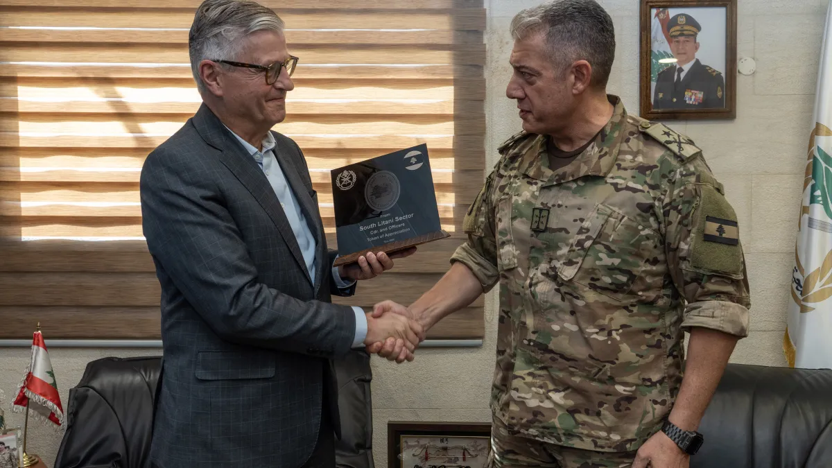 Lacroix reaffirms UN commitment to peace and stability as UNIFIL prepares for drawdown