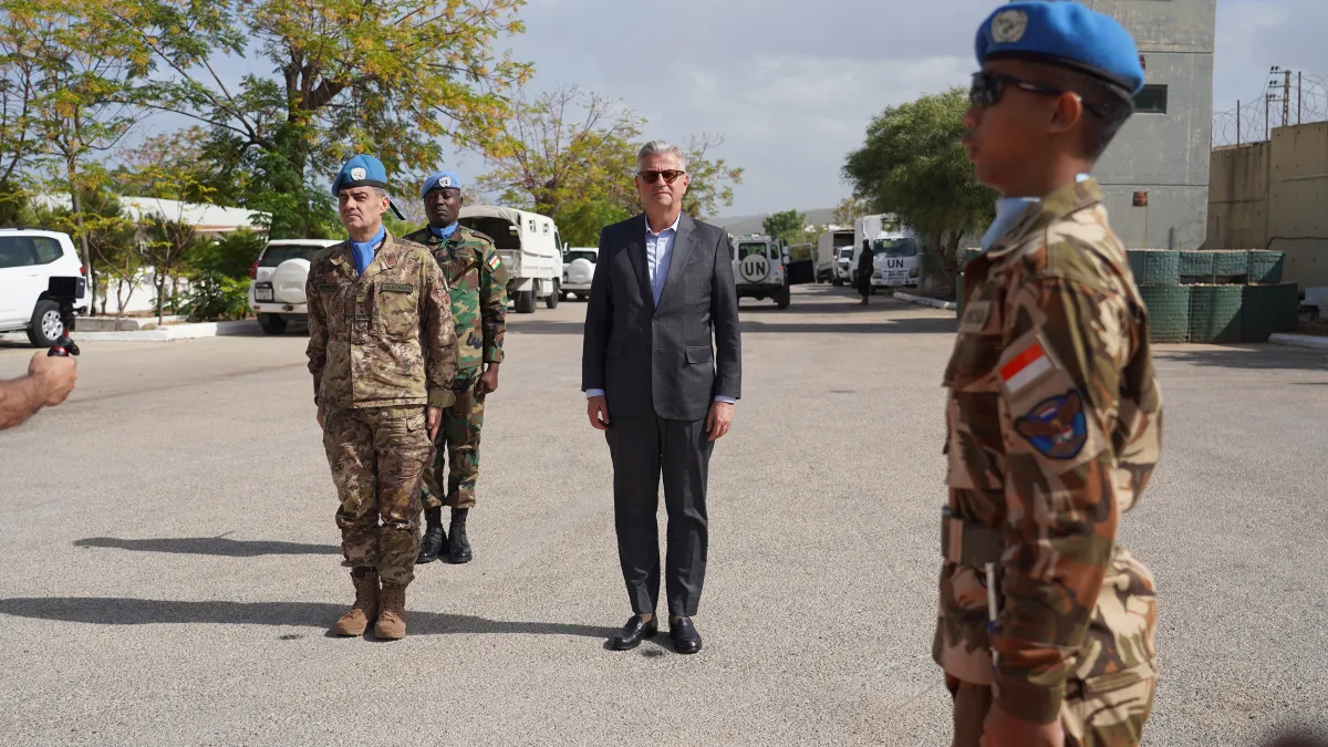 Lacroix reaffirms UN commitment to peace and stability as UNIFIL prepares for drawdown