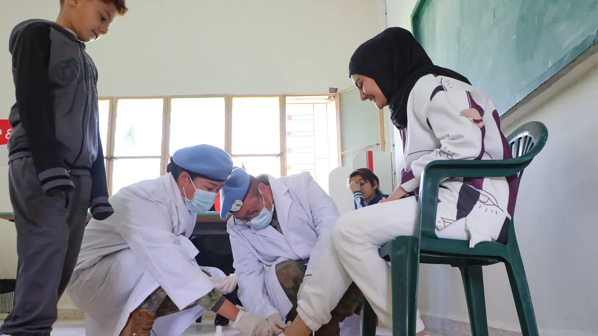 More south Lebanese villages benefit from UNIFIL donations