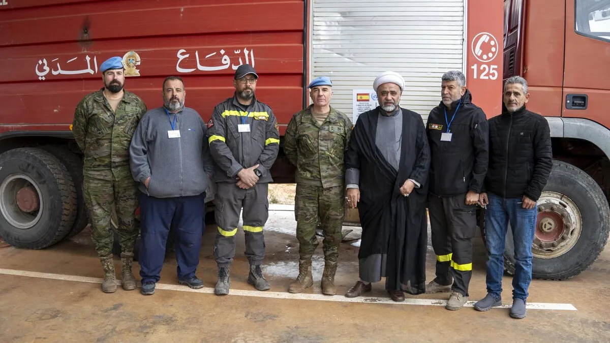 Returnees in Khiam receive essential winter supplies