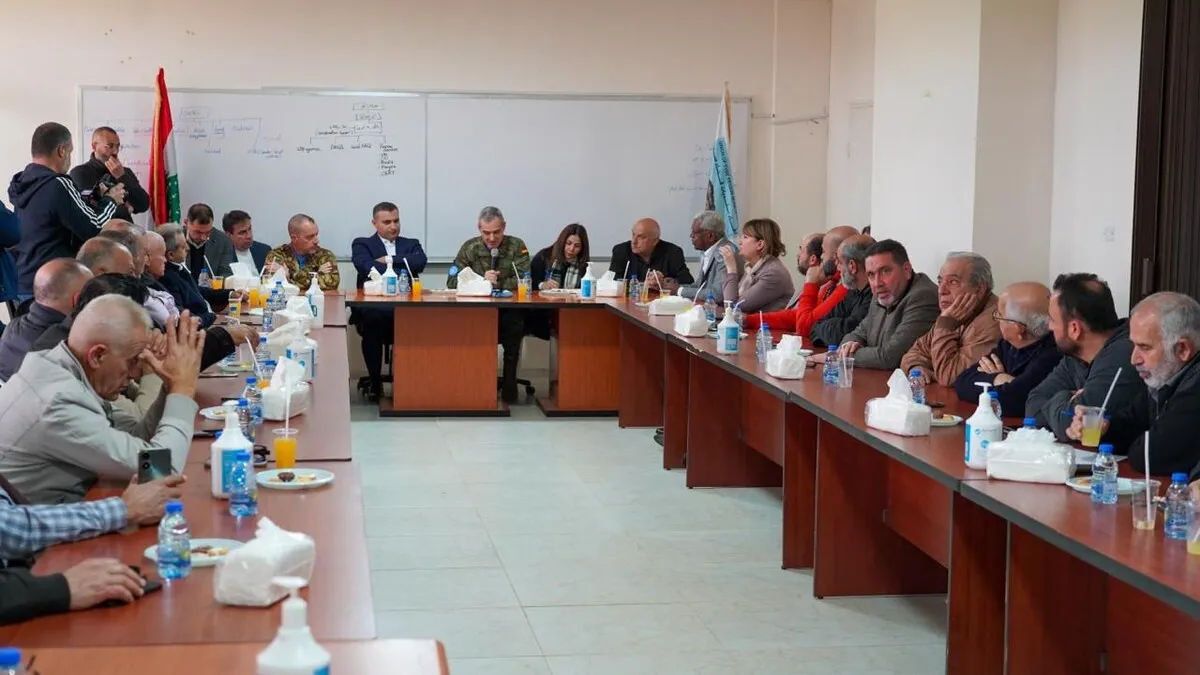 UNIFIL Head meets with Tyre district mayors to hear their concerns 