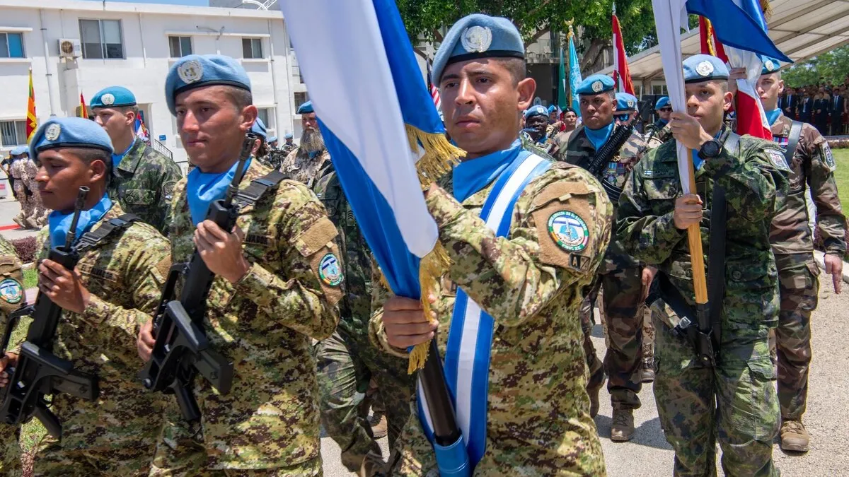 Major General Diodato Abagnara of Italy assumes UNIFIL command