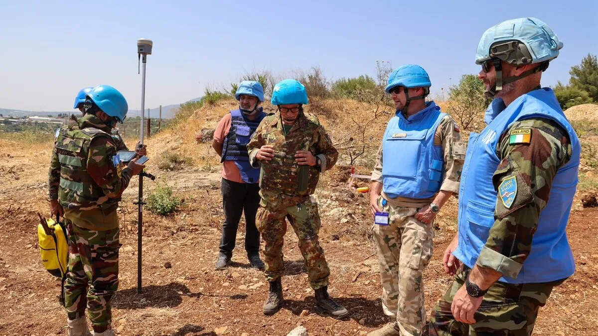 Two UNIFIL positions along Blue Line cleared of unexploded ordnances