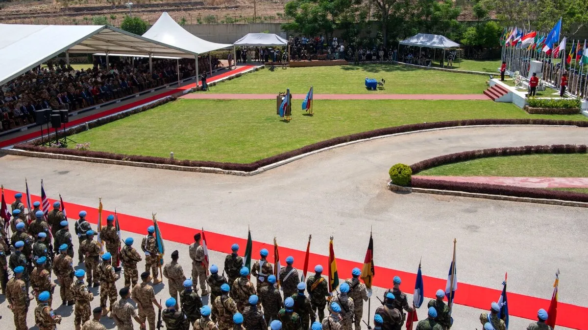 Major General Diodato Abagnara of Italy assumes UNIFIL command