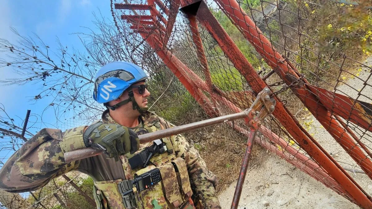 UNIFIL observation post, damaged during conflict, is operational again
