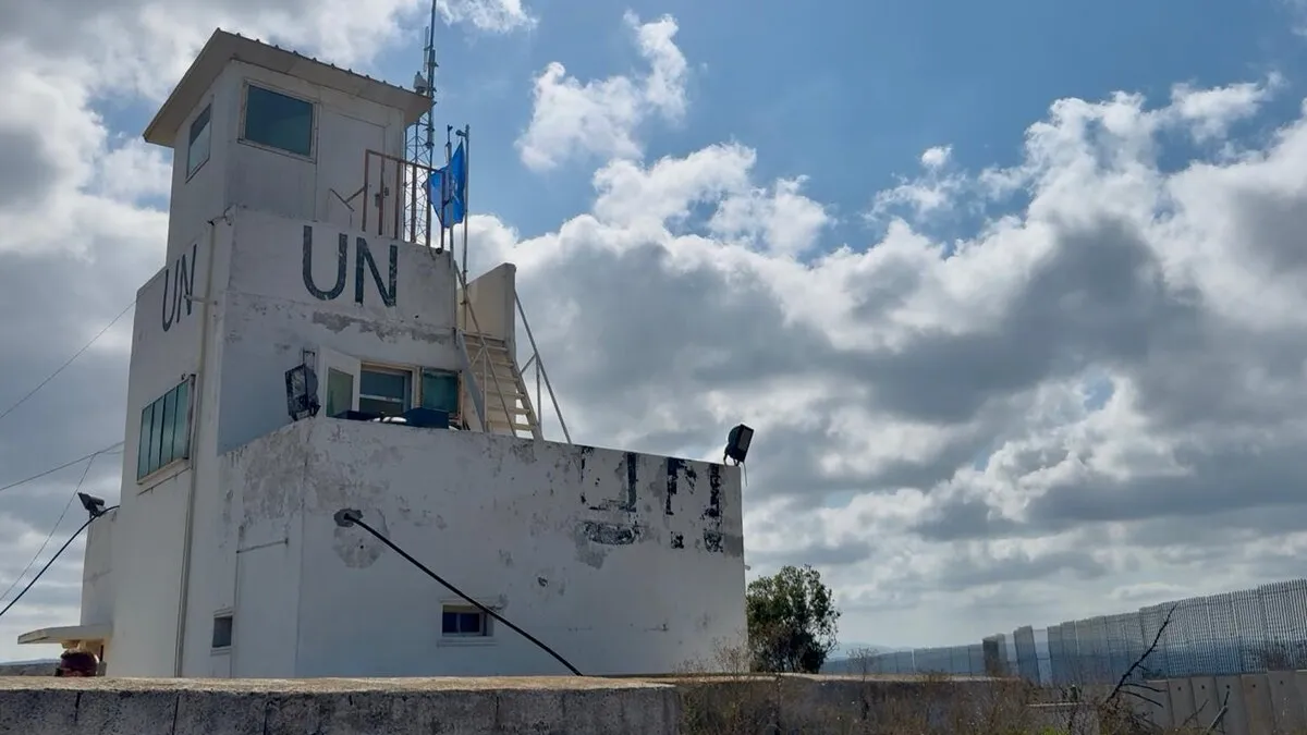 UNIFIL observation post, damaged during conflict, is operational again