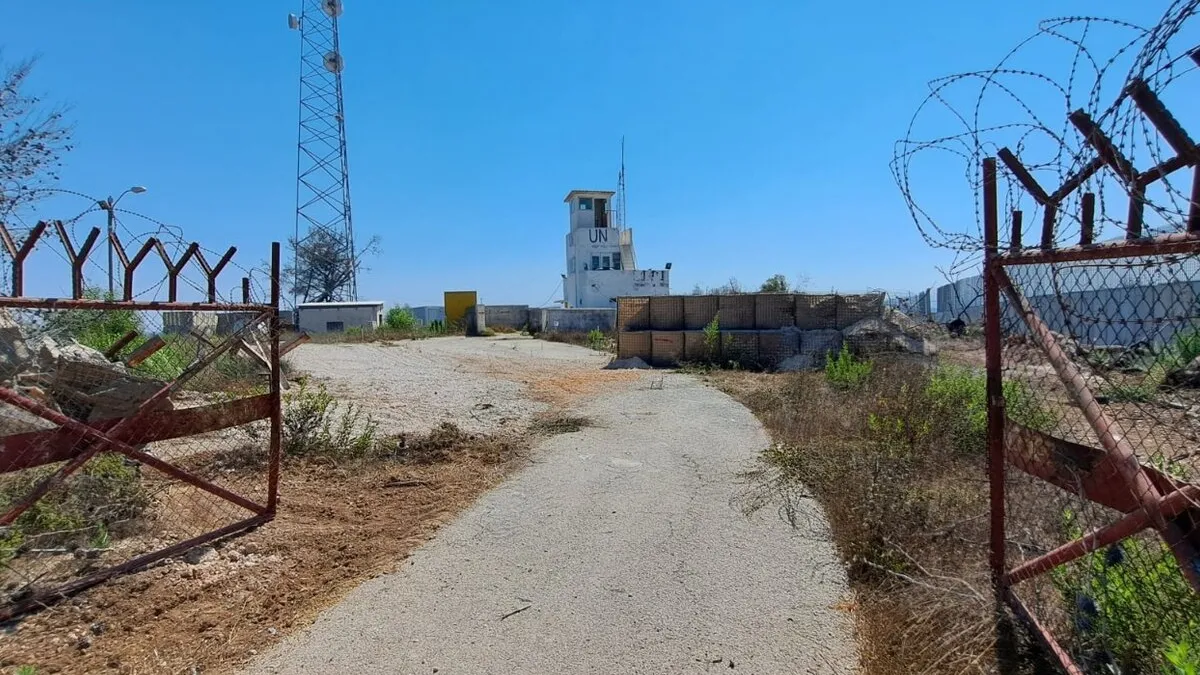 UNIFIL observation post, damaged during conflict, is operational again