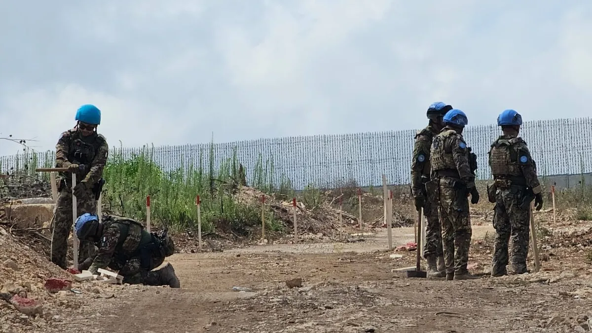 UNIFIL observation post, damaged during conflict, is operational again