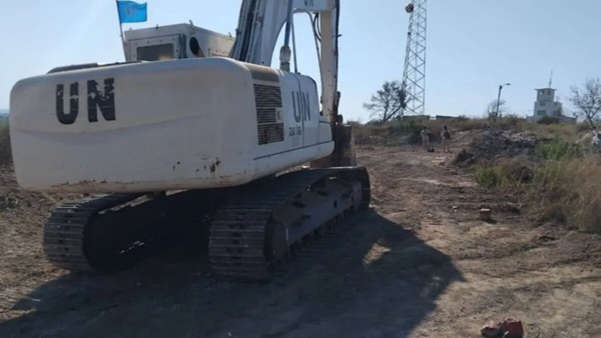UNIFIL observation post, damaged during conflict, is operational again