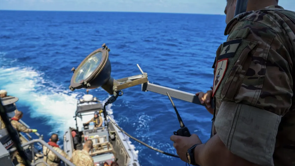 Building capacity at sea: UNIFIL and LAF step up training exercises