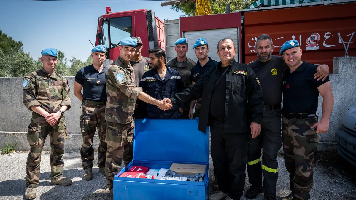 More firefighters benefit from UNIFIL support