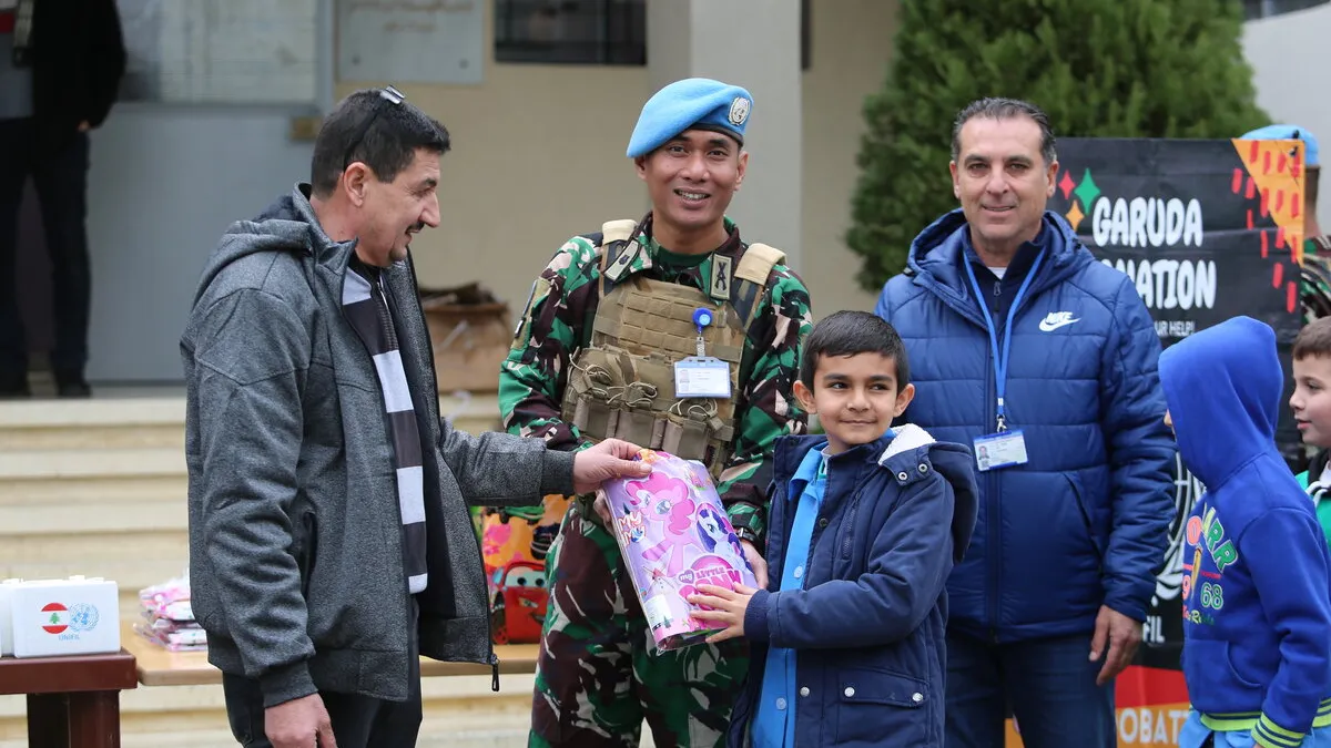 More south Lebanese villages benefit from UNIFIL donations