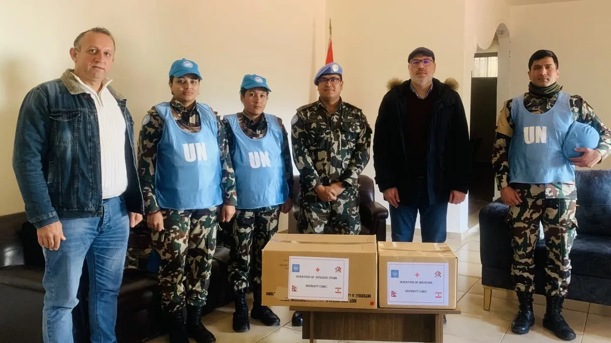 More south Lebanese villages benefit from UNIFIL donations
