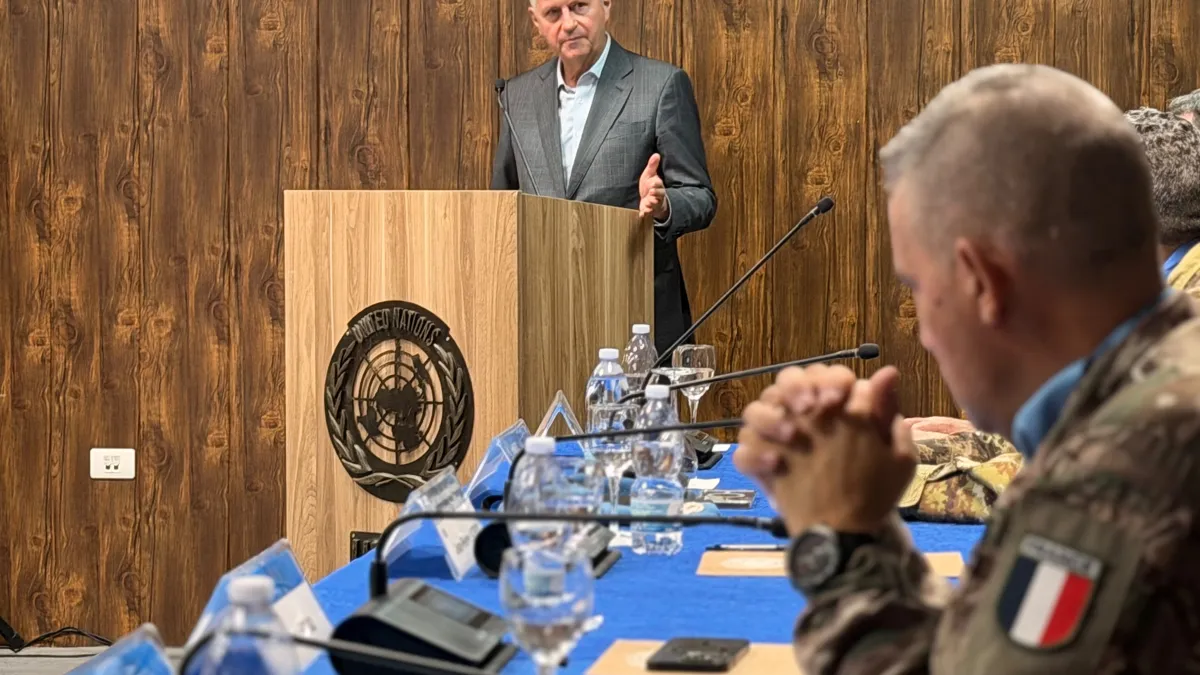Lacroix reaffirms UN commitment to peace and stability as UNIFIL prepares for drawdown