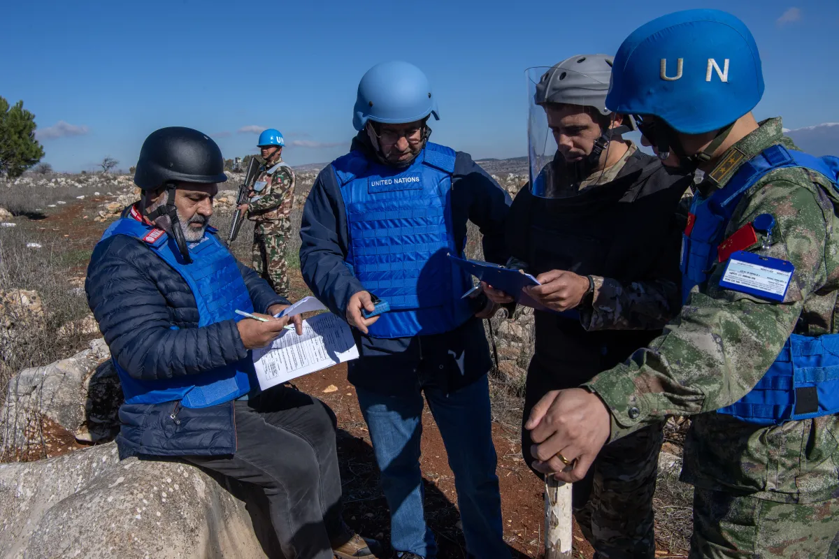 UNIFIL hands over cleared minefield to LAF UNIFIL hands over cleared minefield to LAF
