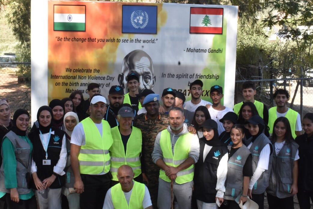 peacekeepers lead “Walk for Peace” in South Lebanon peacekeepers lead “Walk for Peace” in South Lebanon