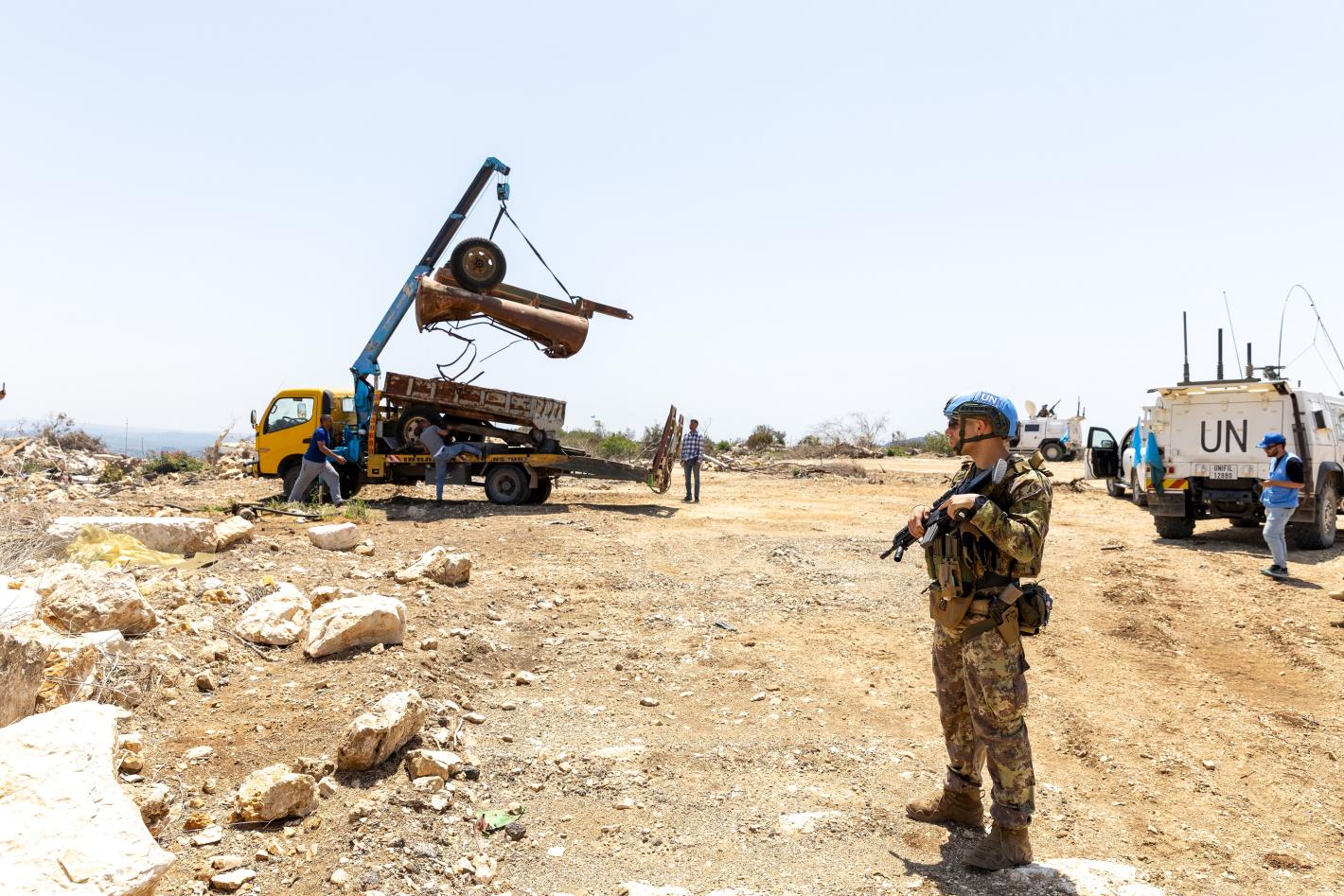 Supporting farmers in Sector West Supporting farmers in Sector West