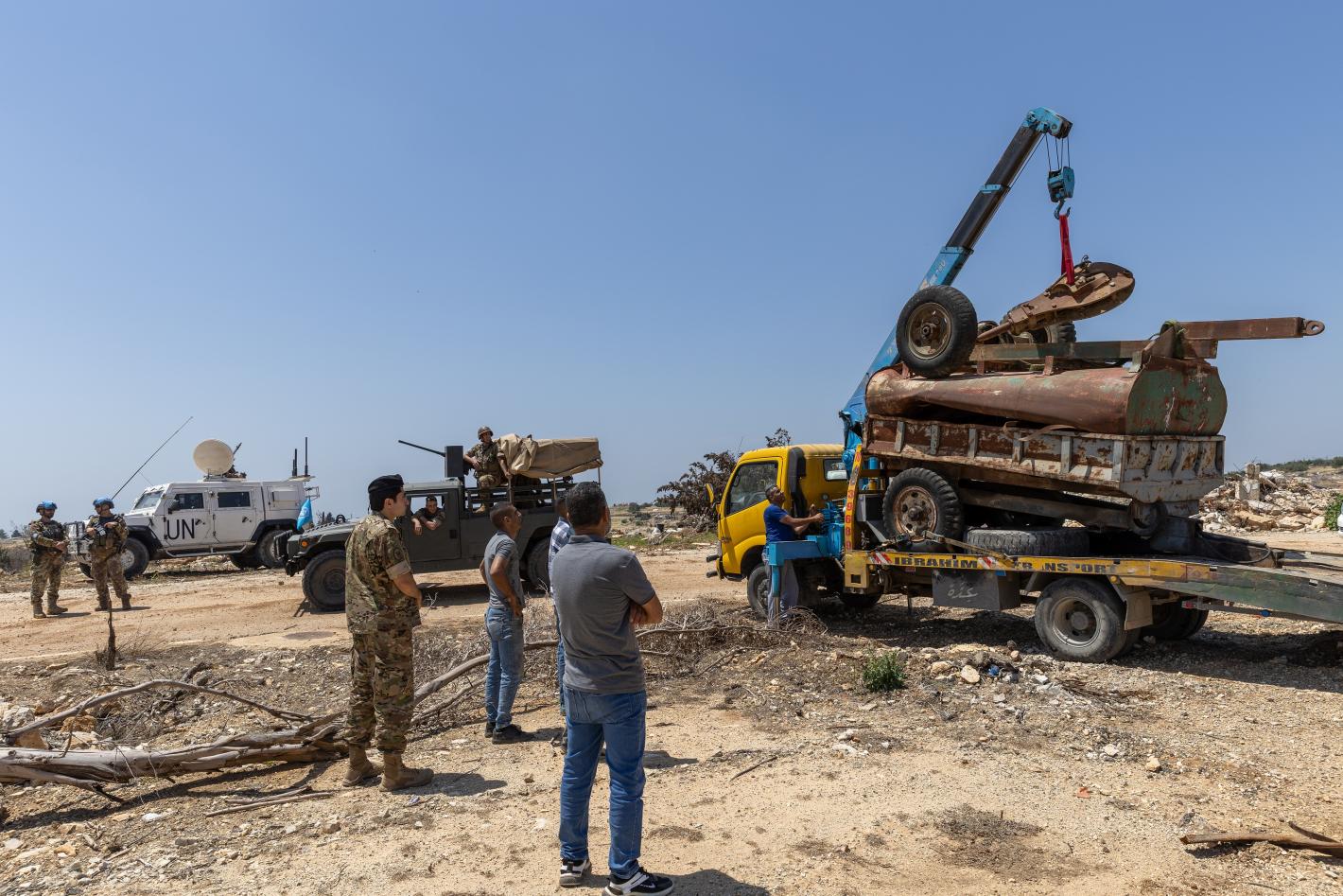 Supporting farmers in Sector West Supporting farmers in Sector West