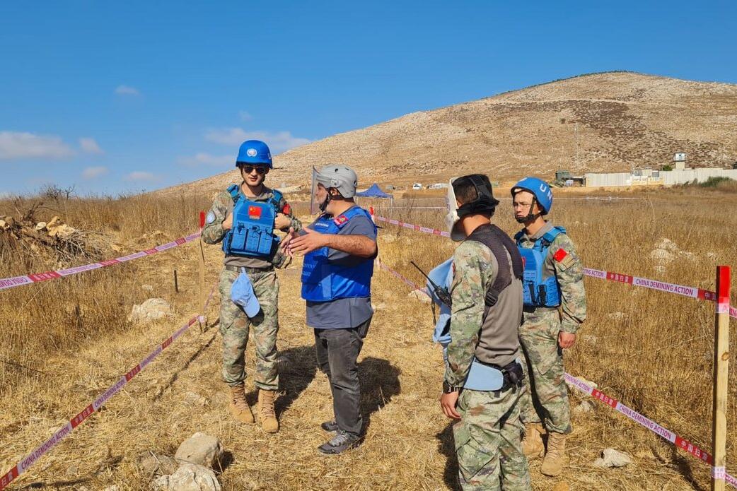 UNIFIL resumes humanitarian demining in south Lebanon UNIFIL resumes humanitarian demining in south Lebanon