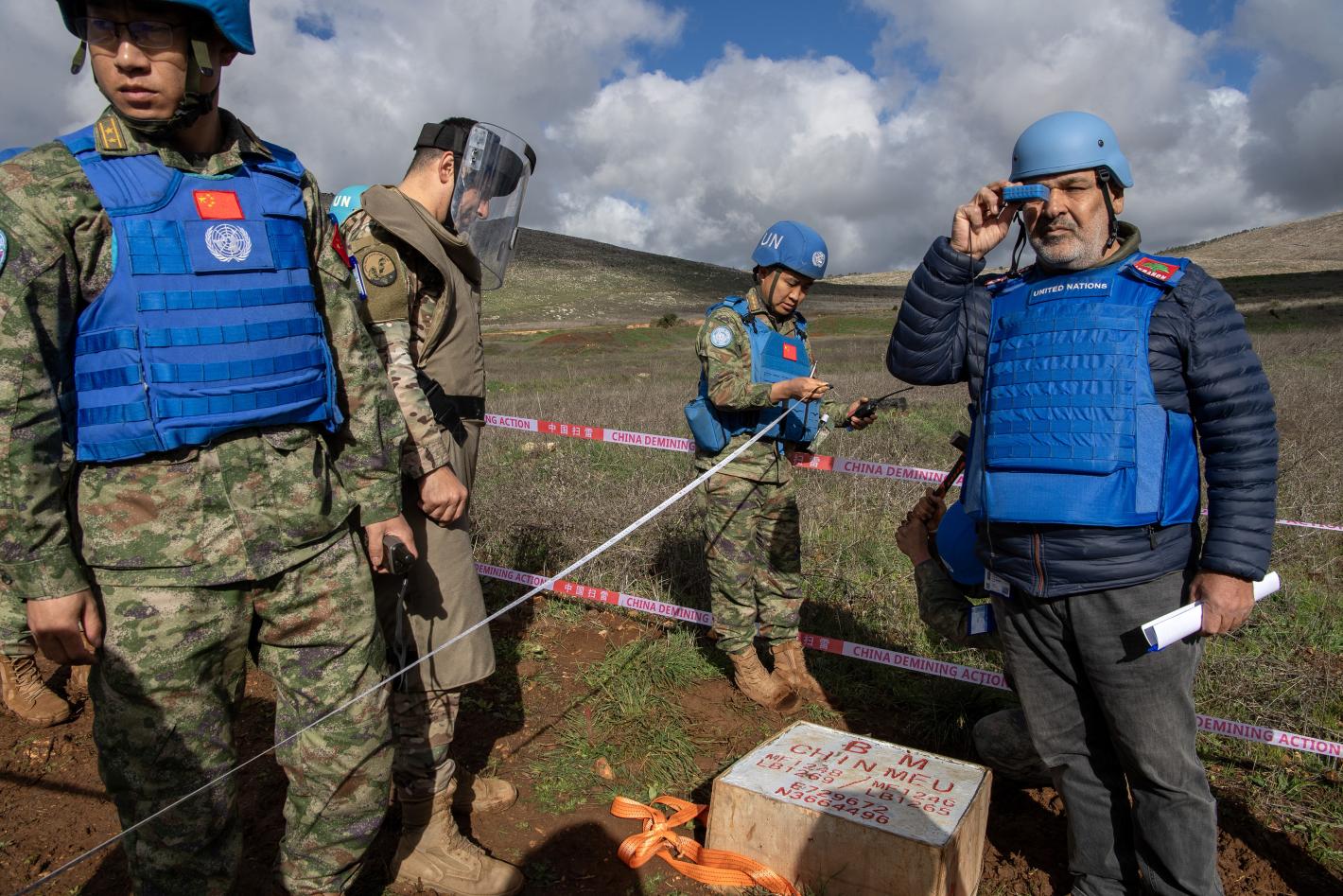 Handover of cleared minefields in Maroun al-Ras to the LAF