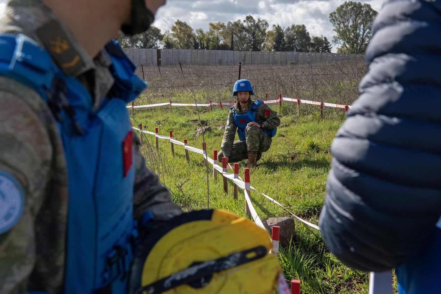 Handover of cleared minefields in Maroun al-Ras to the LAF