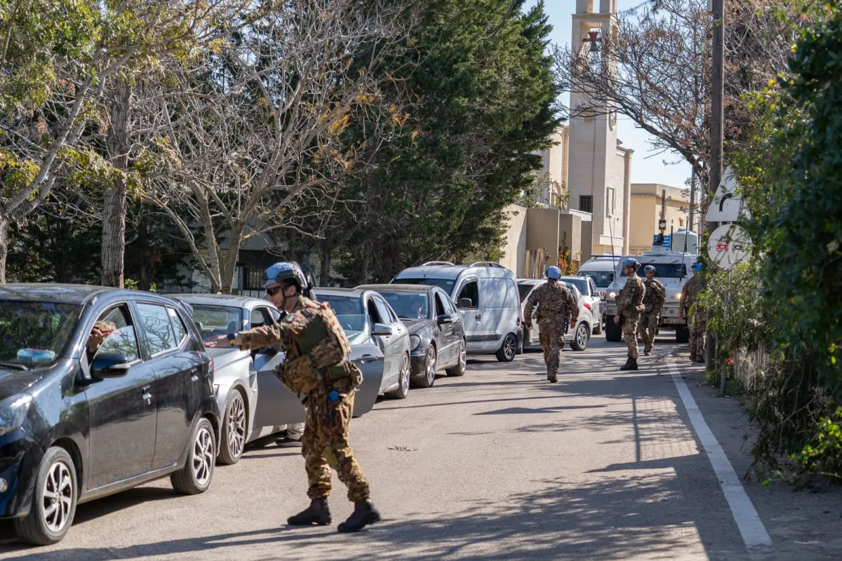 UNIFIL peacekeepers prepare to depart Alma Shaab