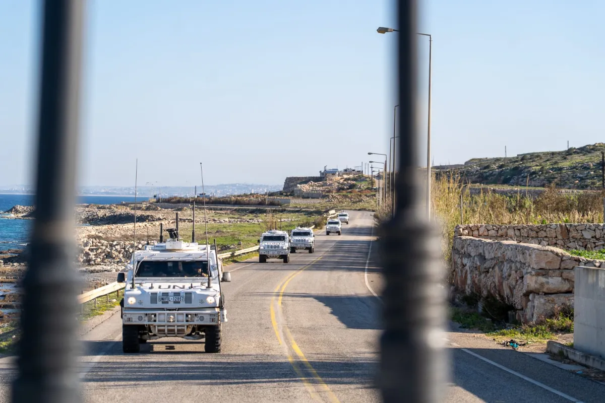 UNIFIL peacekeepers head to Alma Shaab to meet civilians waiting to be evacuated