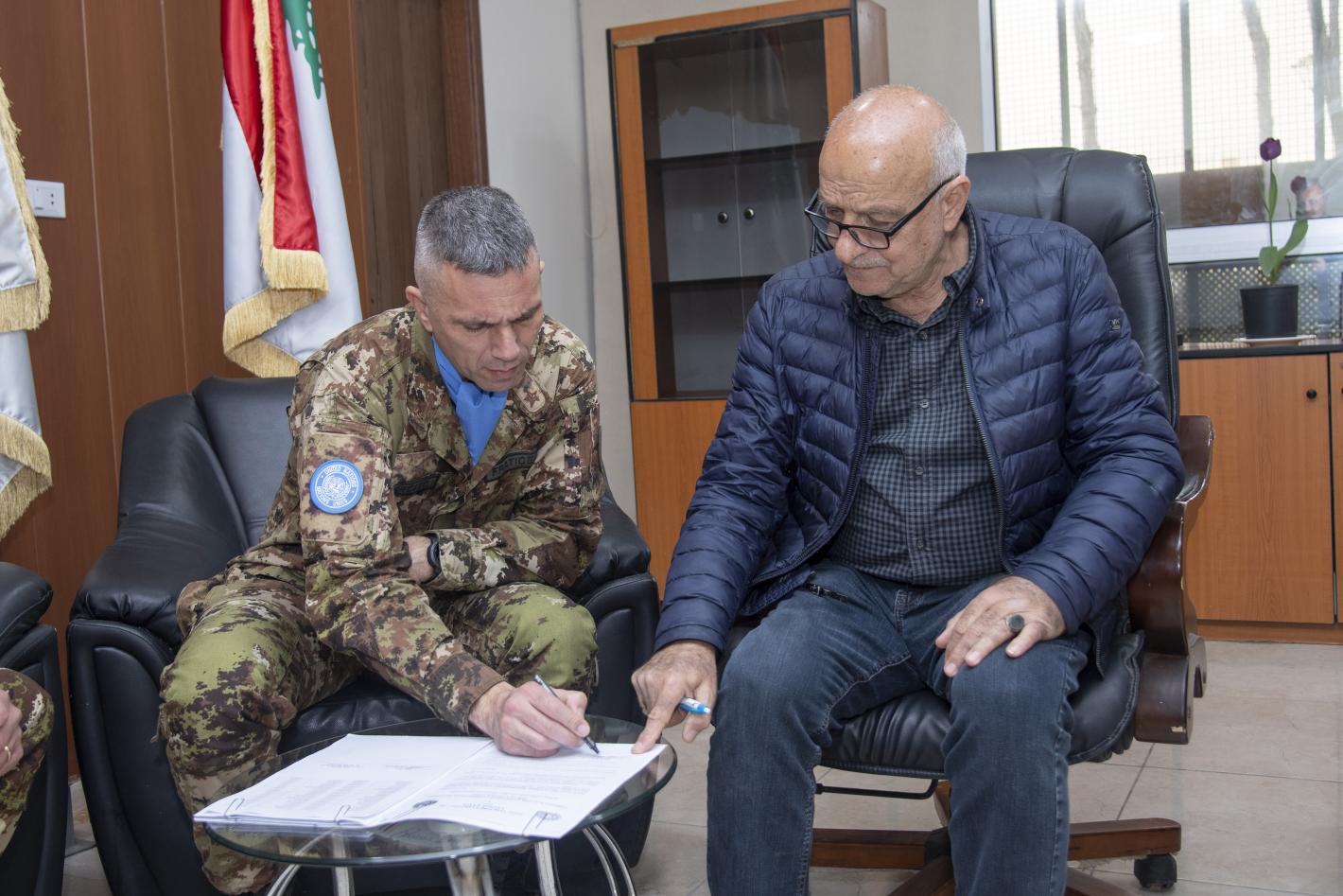 13 tons of items donated for displaced people in Tyre