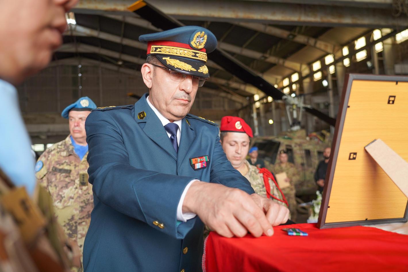 fallen UNIFIL Indonesian PK - repartition ceremony