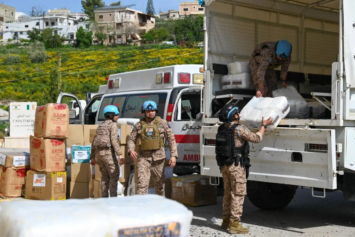 UNIFIL supports displaced families 04