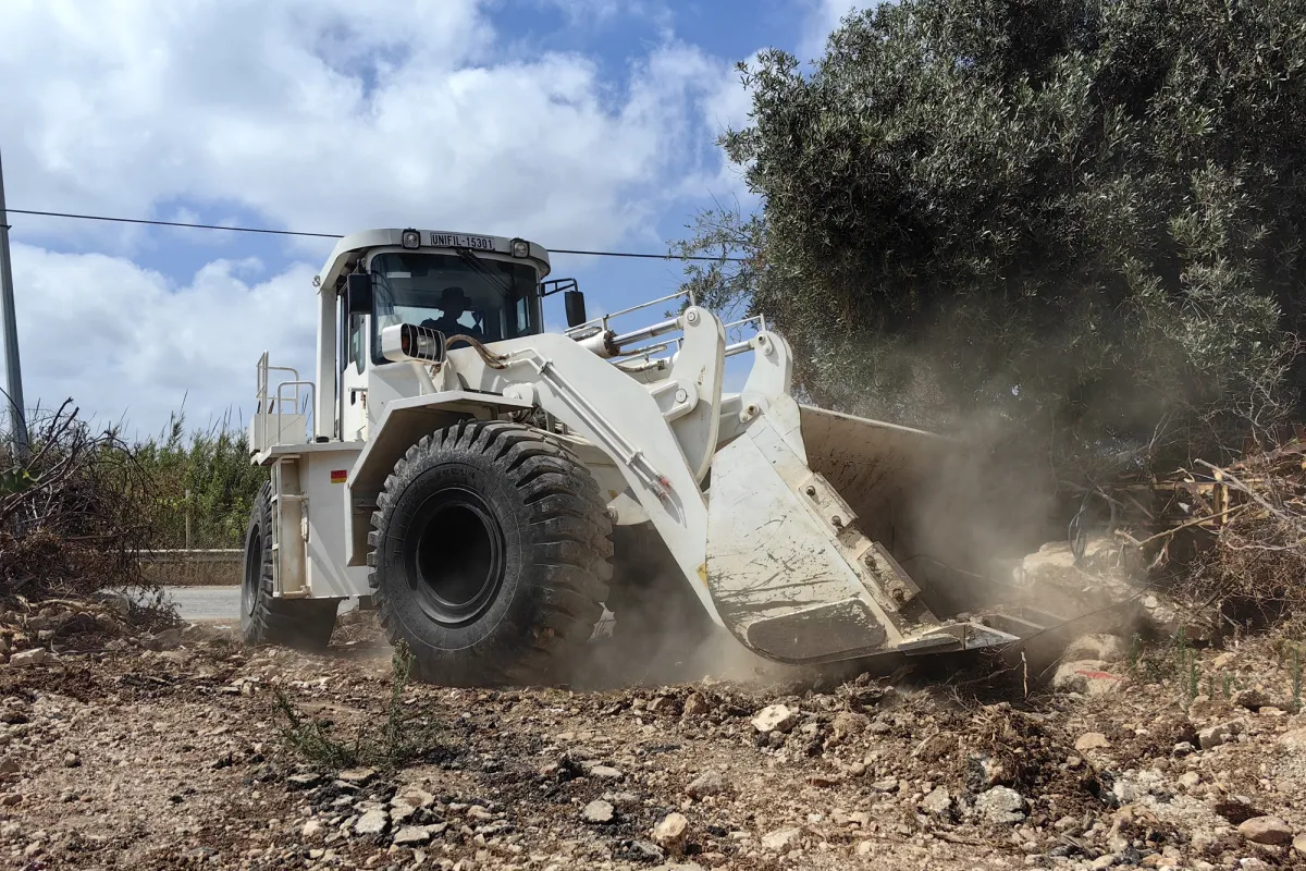 support rehabilitation of civilian infrastructure