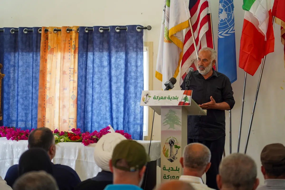 Peacekeepers support local communities