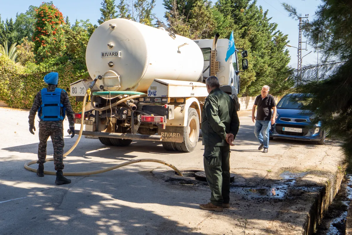 peacekeepers' support for communities