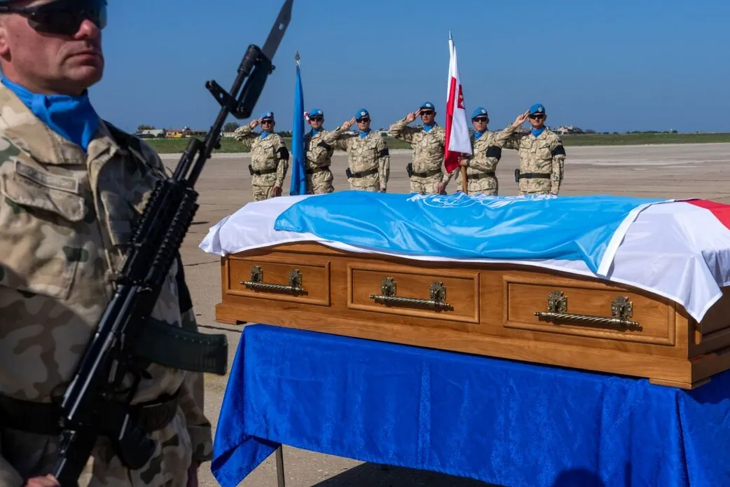 Fallen peacekeeper honoured at memorial ceremony in Beirut