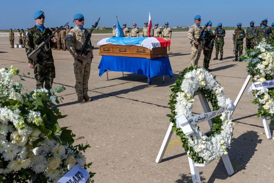 Fallen peacekeeper honoured at memorial ceremony in Beirut