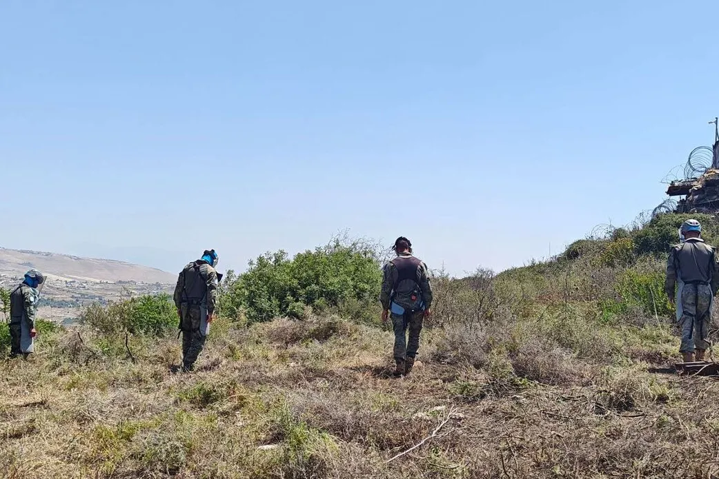 Two UNIFIL positions along Blue Line cleared of unexploded ordnances
