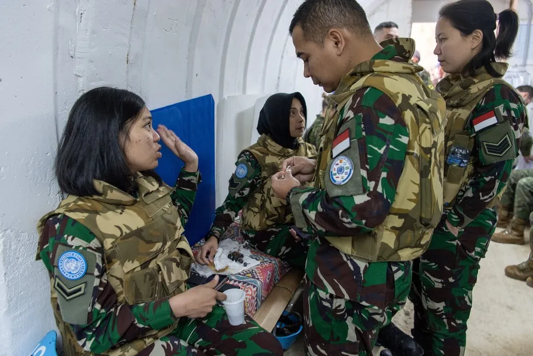 Peacekeepers persevere in assisting local communities