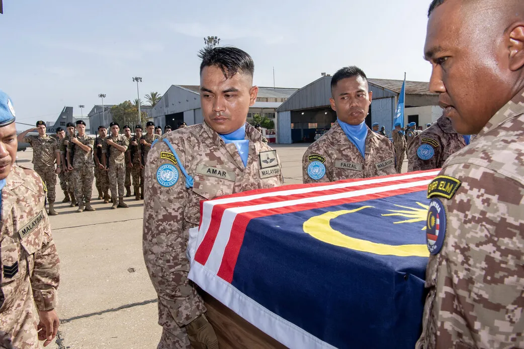 UNIFIL, LAF pay tribute to fallen Malaysian peacekeeper