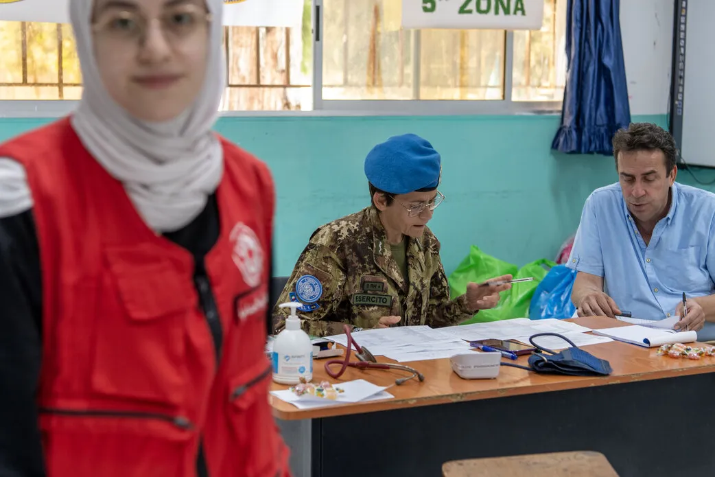Supporting displaced people in south Lebanon