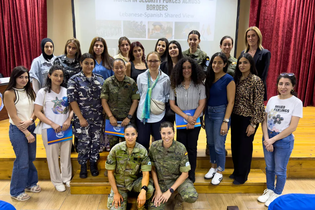 Peacekeepers support women in Lebanon’s armed forces and local communities