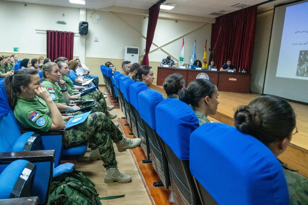 Peacekeepers support women in Lebanon’s armed forces and local communities