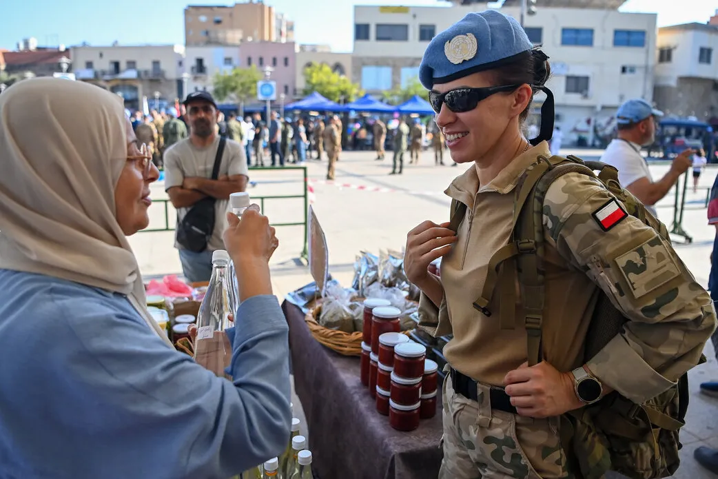 Peacekeepers participate in Tyre Craft Festival to foster stronger community ties