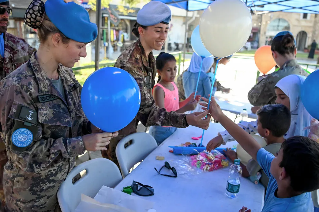 Peacekeepers participate in Tyre Craft Festival to foster stronger community ties