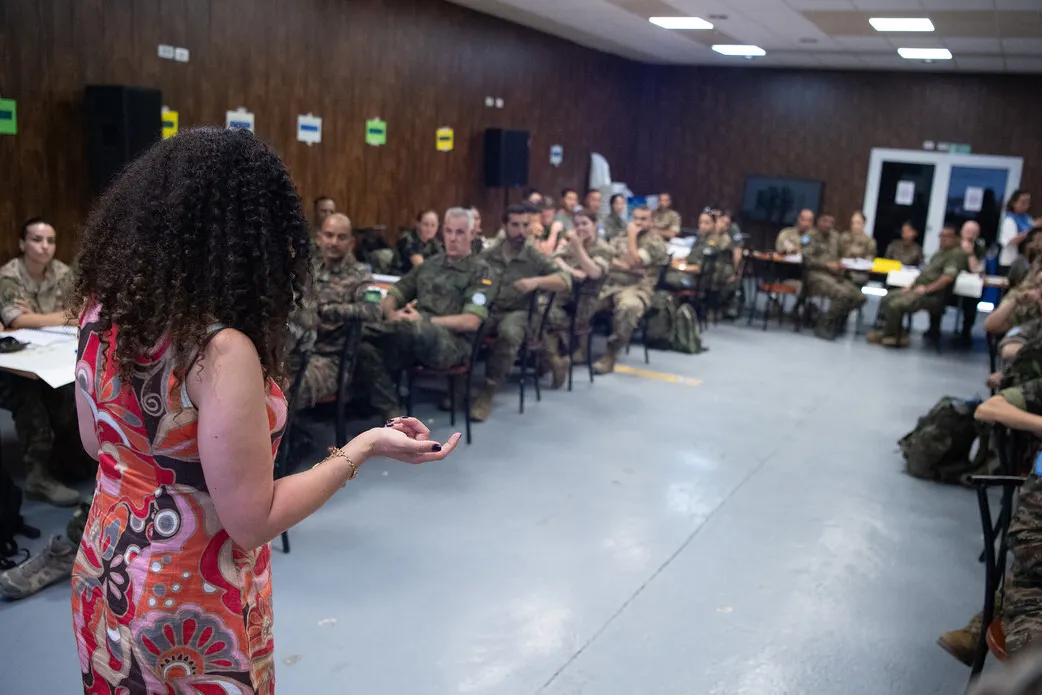 Peacekeepers support women in Lebanon’s armed forces and local communities