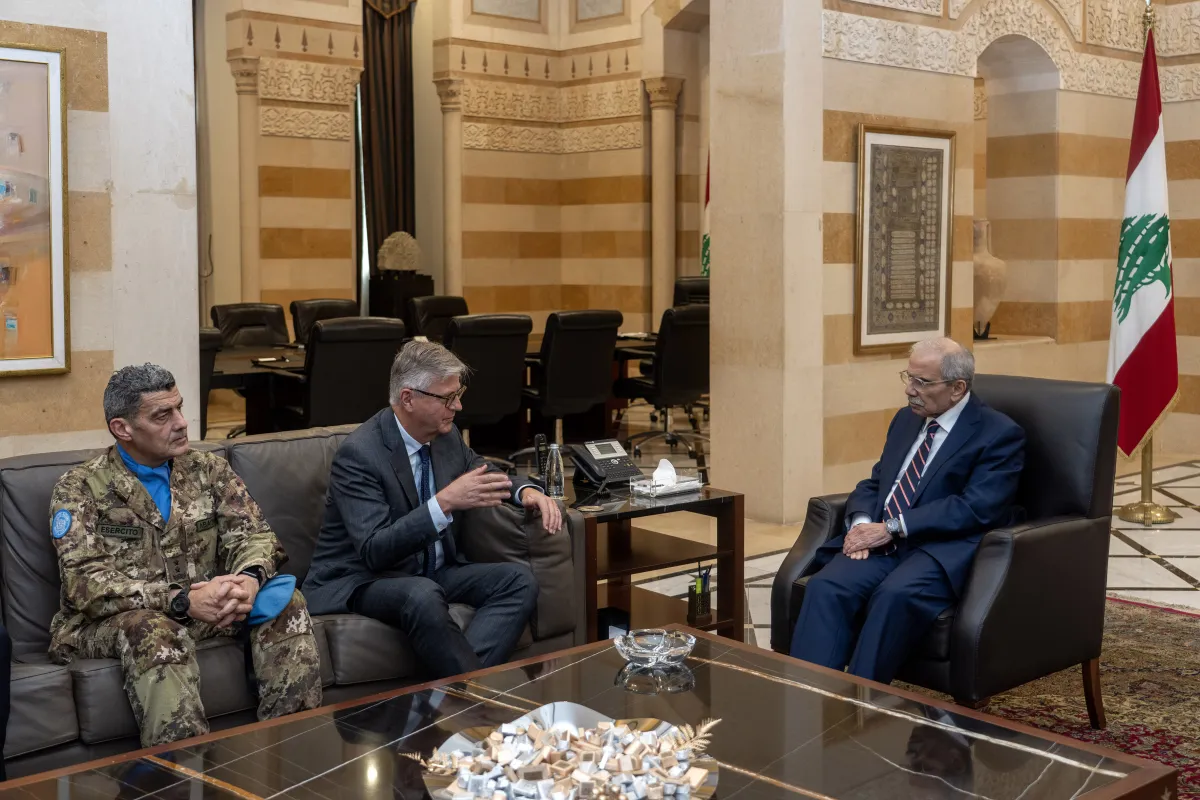 Lacroix reaffirms UN commitment to peace and stability as UNIFIL prepares for drawdown